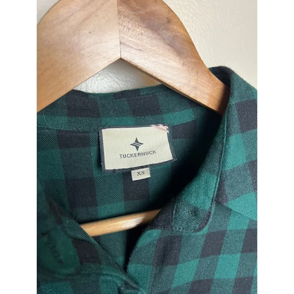Tuckernuck Green Saranac Shirt Sz. XS - Picture 7 of 10